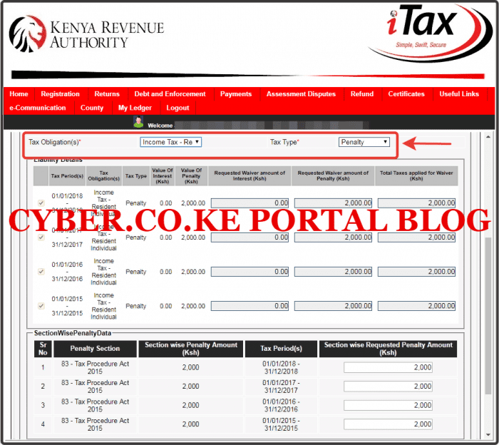 How To Pay KRA Penalties Using KRA Paybill Number 572572