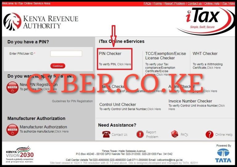 How To Check KRA PIN Using KRA PIN Checker On iTax