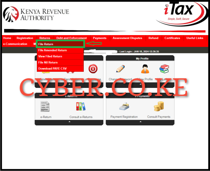 Step-by-Step Process of Filing KRA Returns using P9 Form