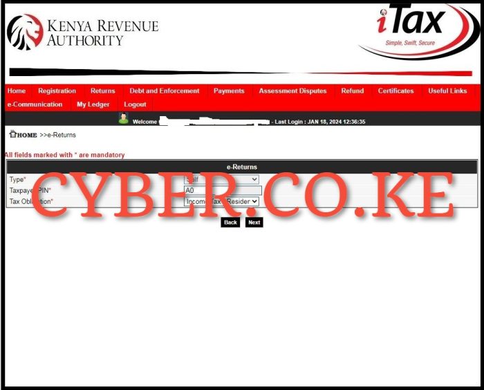 Step-by-Step Process of Filing KRA Returns using P9 Form