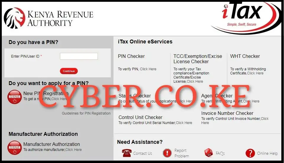 The process of filing KRA Returns for unemployed individuals in Kenya starts by first visit iTax (KRA Portal) using https://itax.kra.go.ke/KRA-Portal/